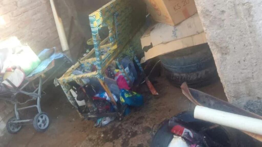 Desesperado pedido de un hombre sanjuanino que perdió las cosas de sus hijos en un incendio