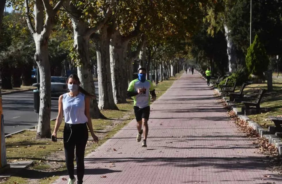 Actividades físicas en Córdoba. (La Voz / Pedro Castillo)