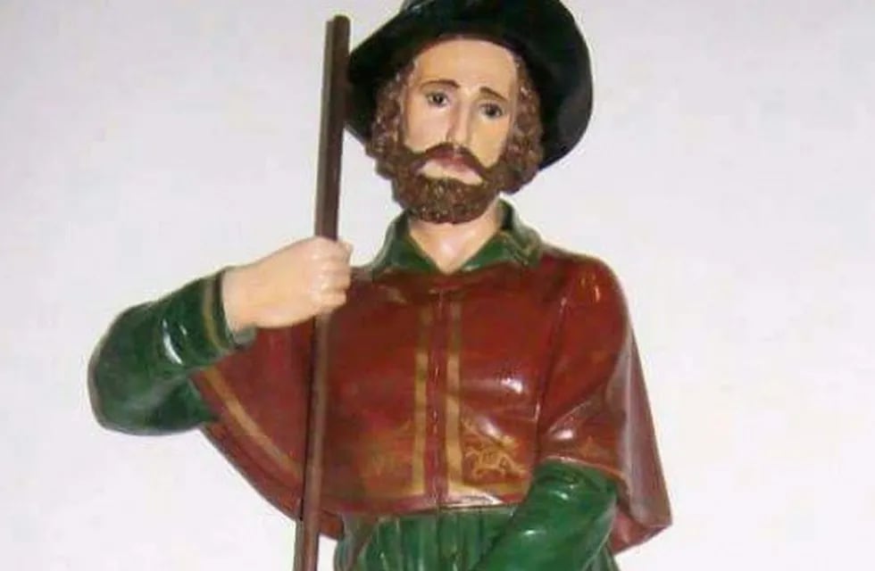 La imagen de San Roque fue robada del hospital que lleva su nombre en la ciudad de Córdoba.