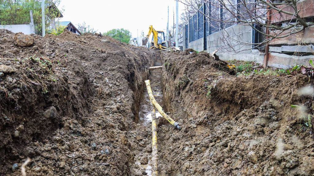 Tolhuin: avanza la conexión de gas en el barrio Islas del Sur