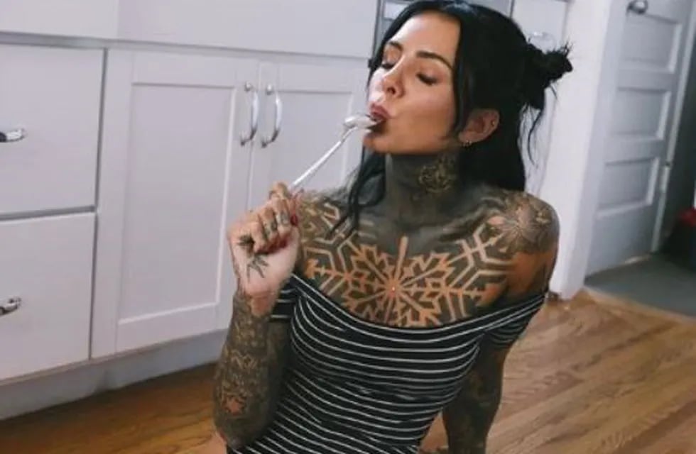 El nuevo tatuaje futbolero de Cande Tinelli.