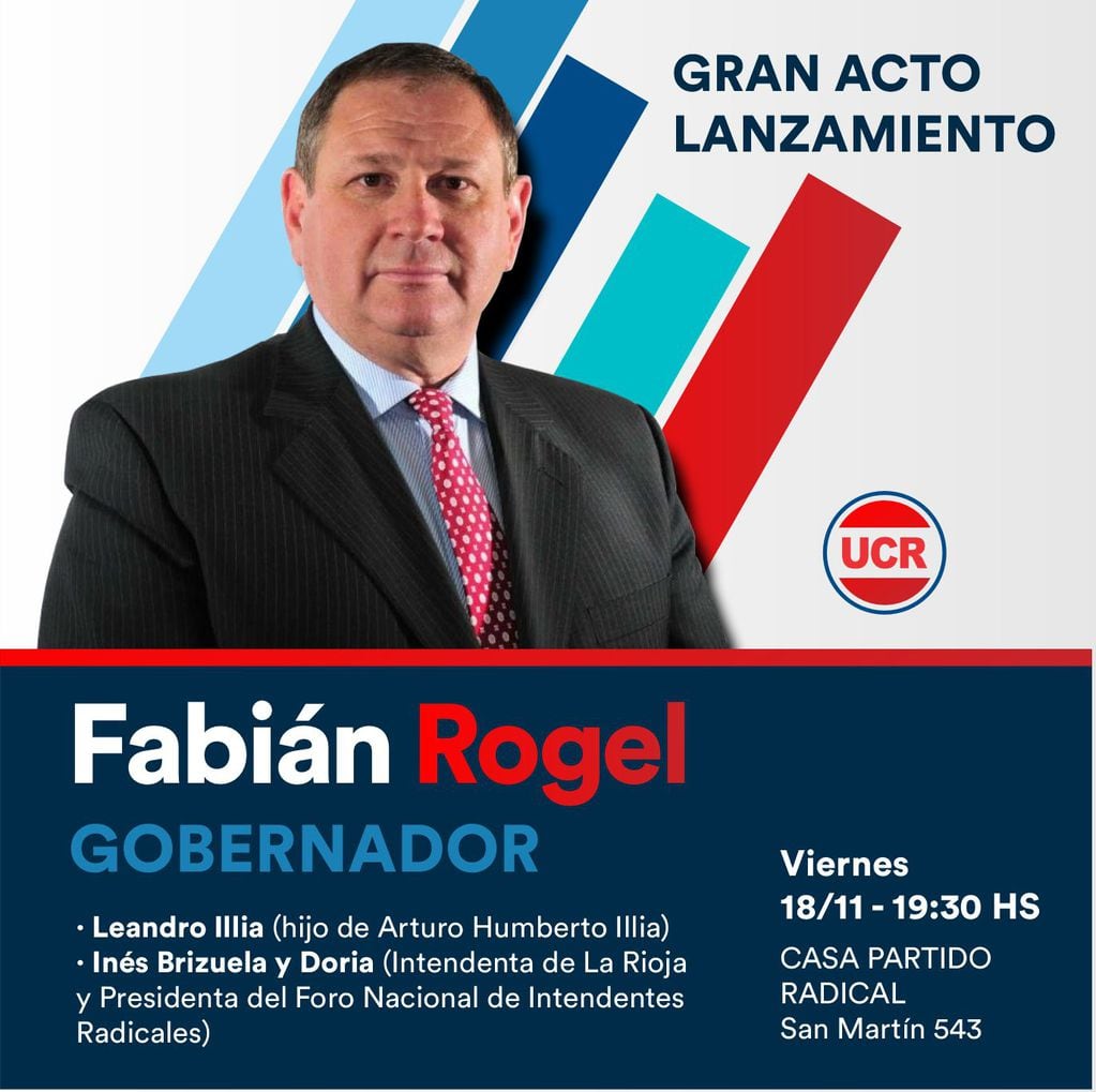 Rogel y su campaña a gobernador.