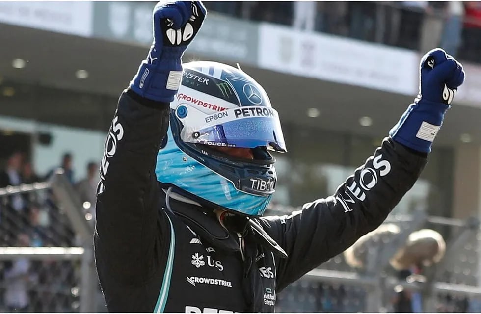 El piloto finlandés, Valtteri Bottas estuvo en Mendoza.