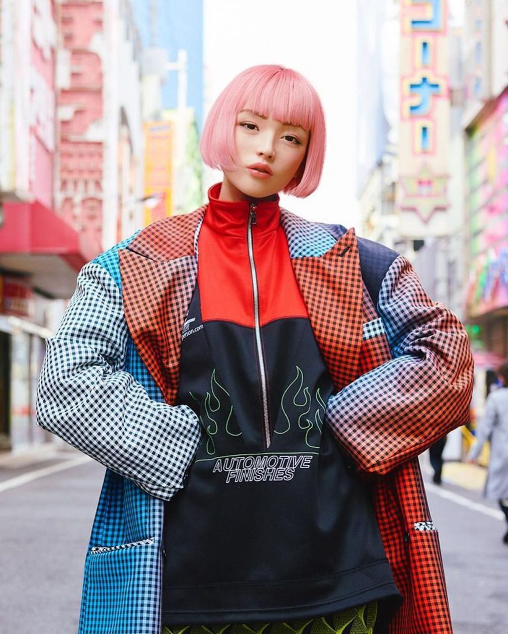 Imma, una “it girl digital” de origen japonés (Instagram)