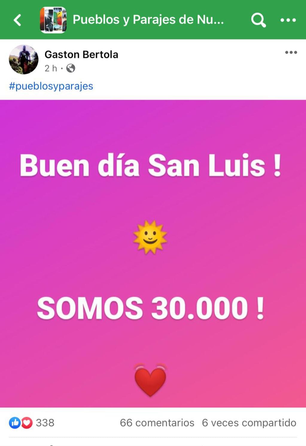 Pueblos y Parajes de San Luis.