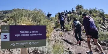 Mendoza cuenta con un nuevo sendero geológico turístico en el piedemonte de Godoy Cruz