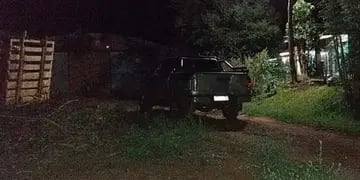 Montecarlo: delincuentes encapuchados intentaron robar una camioneta