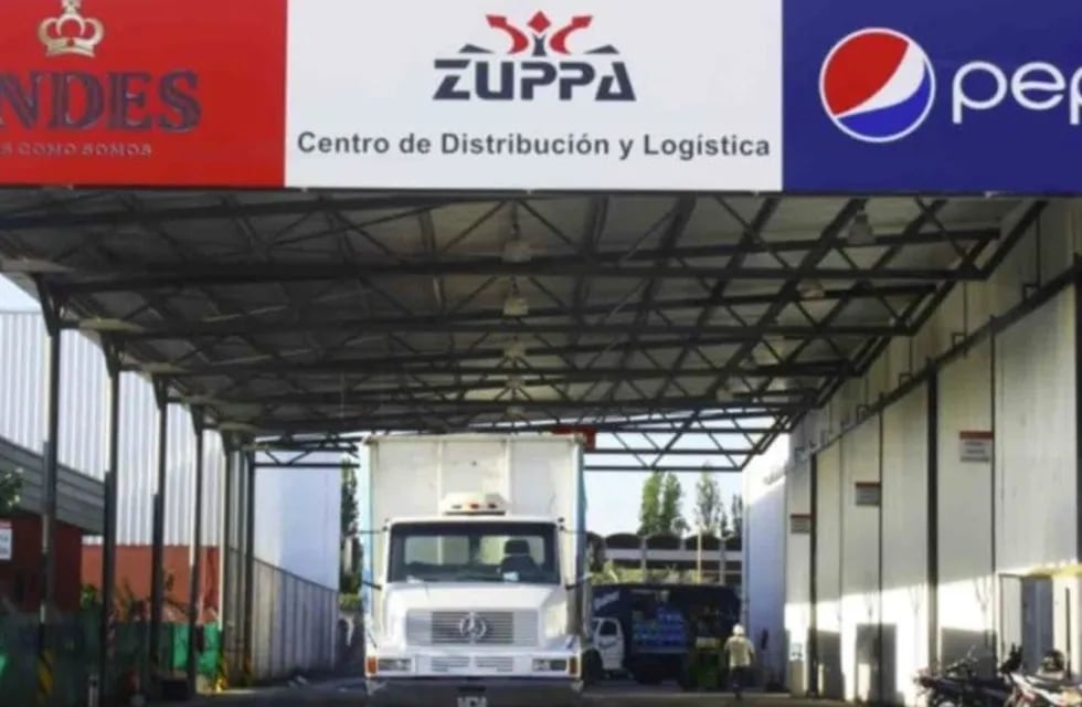 Distribuidora Zuppa, situada en el carril Rodríguez Peña, Maipú, Mendoza.