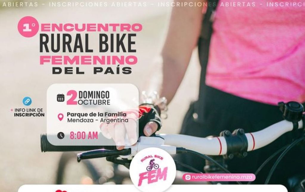 Primer Encuentro Rural Bike Femenino en Las Heras.