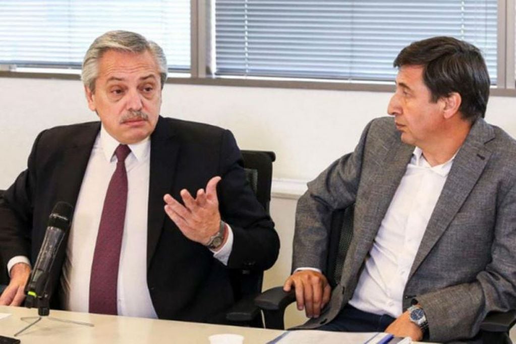 Alberto Fernández y Daniel Arroyo. (Foto: Web)