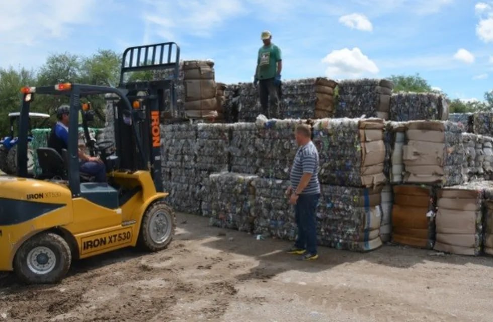 En noviembre, San Luis logró una recuperar un total de 2.078.790 kg de material reciclable.