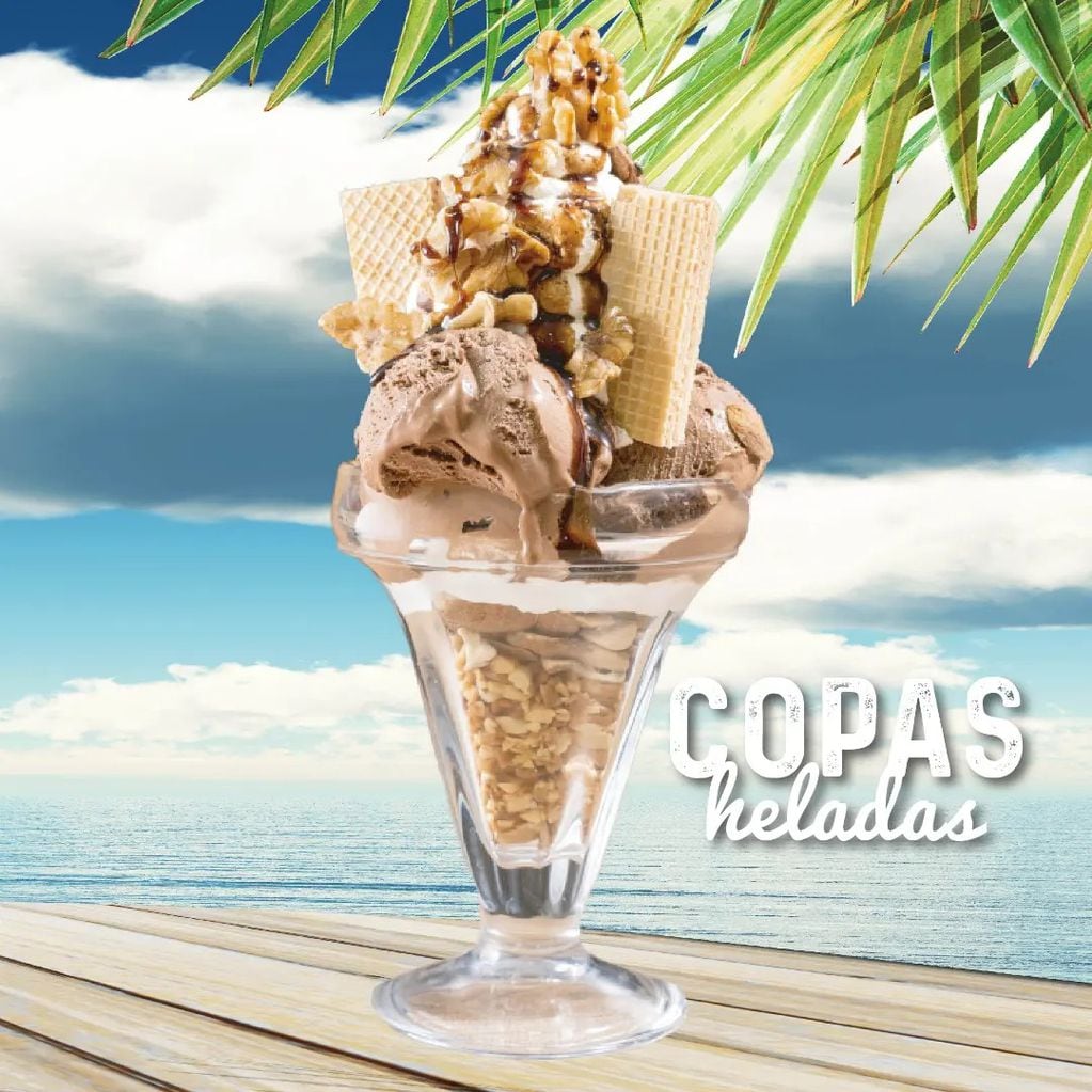 La heladería Reinese se caracteriza por sus copas heladas.