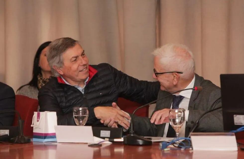 Massei y Juri firmaron nuevos acuerdos.