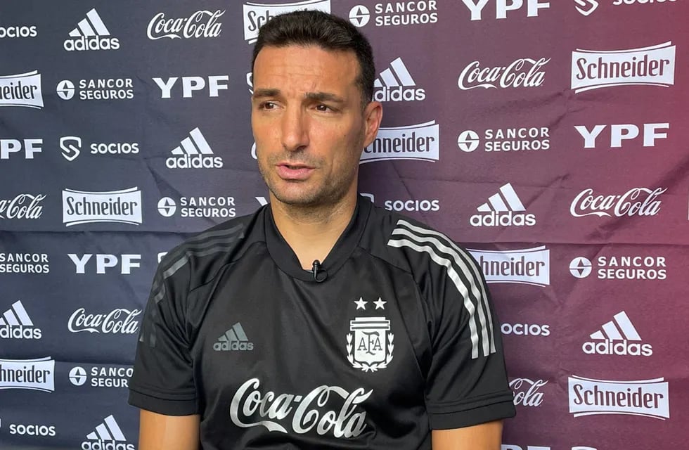 Lionel Scaloni habló en conferencia de prensa antes del partido contra Perú. (@Argentina)