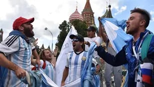 Los hinchas argentinos demostraron en las redes su sentimiento para con la Selección Argentina.  AFP