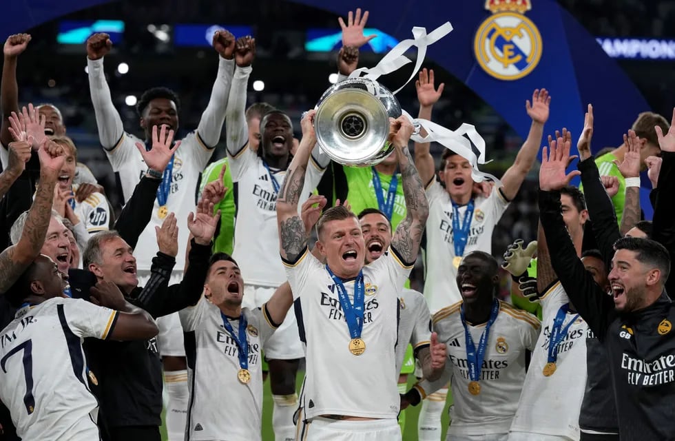 Real Madrid venció 2-0 a Dortmund y se coronó campeón de la Champions League (AP).