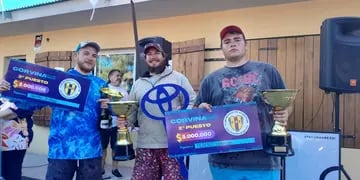Mateo Cerri de De la Garma fue el ganador de las 6 horas a la corvina del Club Recreativo Echegoyen