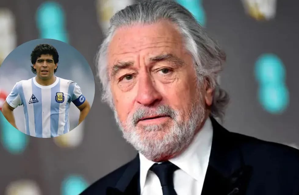 El sorpresivo video de Robert De Niro besando una estatua de Maradona en Nápoles.