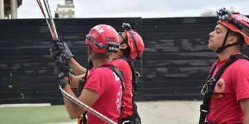 Simulacro de incendio en Capitalinas