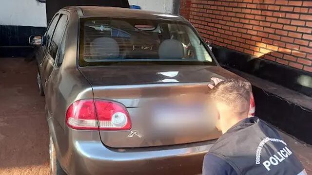 Insólito: intentó verificar un automóvil robado en San Vicente