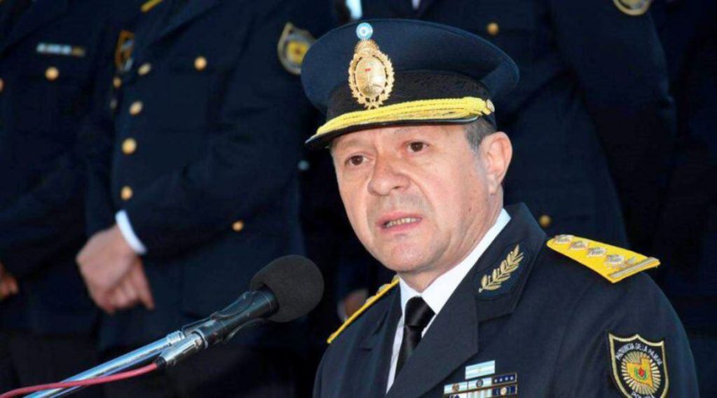 El jefe de Policía Roberto Ayala (Infotec)