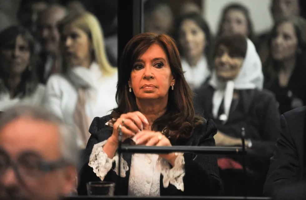 Cristina Kirchner en el primer día del Juicio de la Causa Vialidad (imagen de archivo). Foto: Federico López Claro.