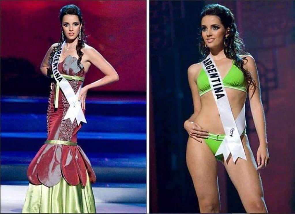 Silvana Belli fue Miss Argentina en 2008 y participó de la competencia de Miss Universo en ese año.