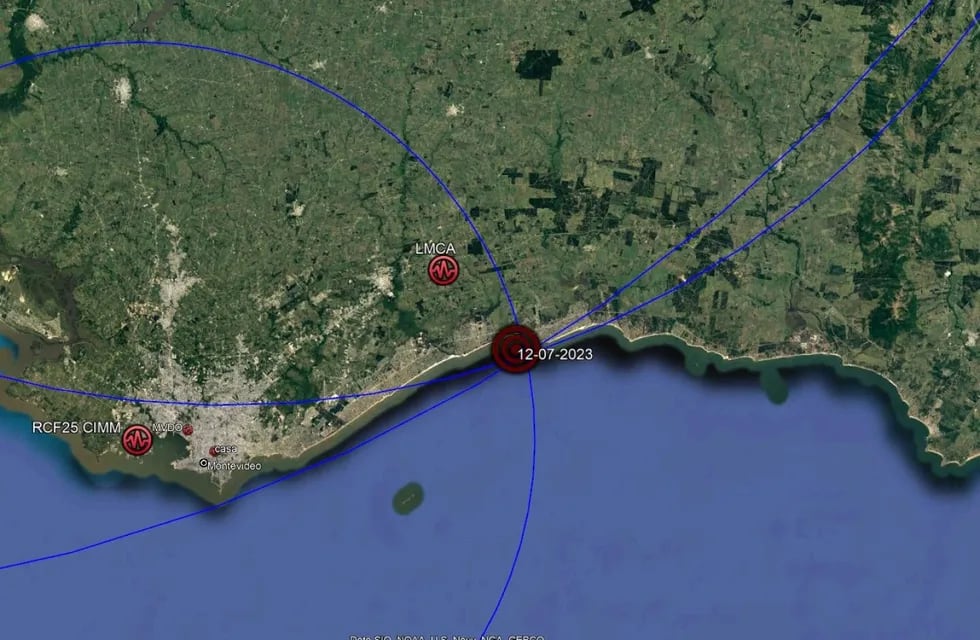 Sorpresa en Uruguay por un temblor que se sintió en Montevideo