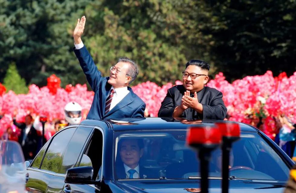 Los líderes de las Coreas se reunieron en Pionyang para hablar de la desnuclearización. (AFP)