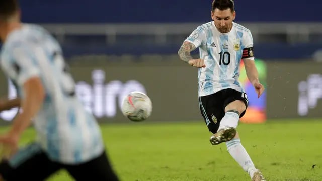 Messi Argentina Chile