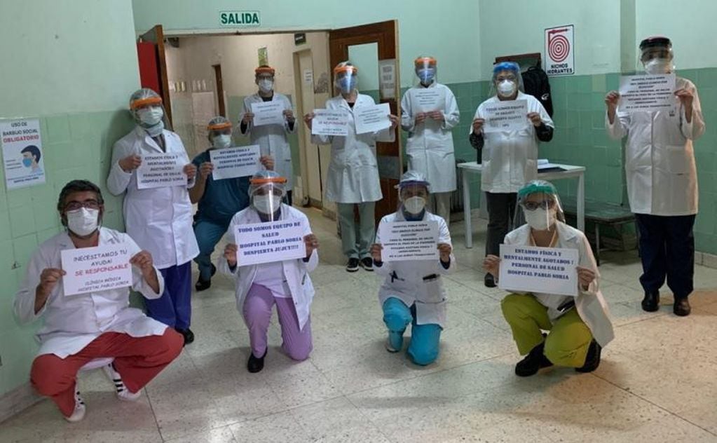 Personal de la salud que trabaja en la lucha contra el Covid-19 en Jujuy llama a la concientización de la población para cortar las cadenas de contagios.