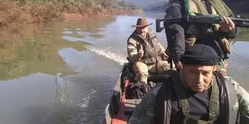 El Soberbio | Operativo control de pesca y caza furtiva en la zona de los Saltos del Moconá