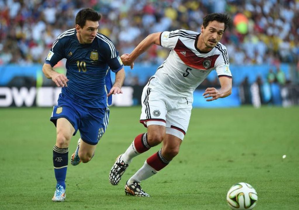 La final de la Copa Mundial de Fútbol 2014 entre Argentina y Alemania