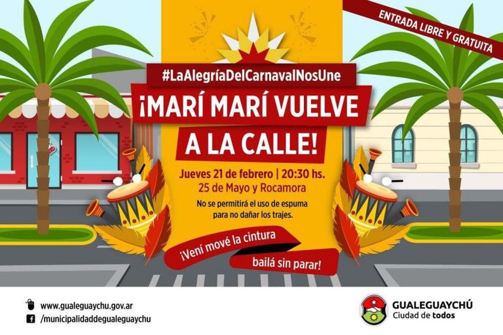 Flyer de Promoción
Crédito: Municipalidad Gualeguaychú