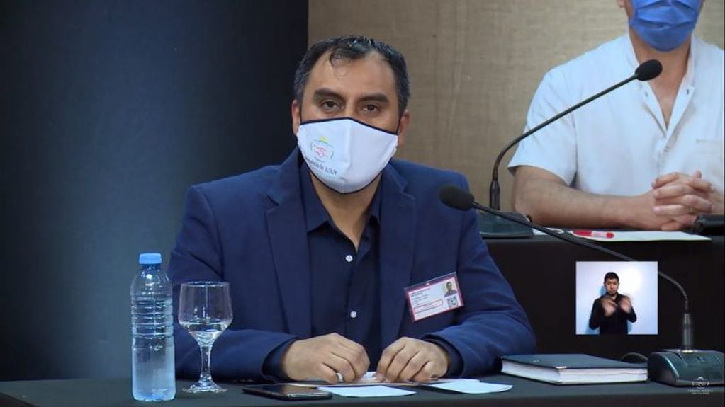 El Dr. Omar Gutiérrez presentó las cifras actualizadas de la pandemia en Jujuy.