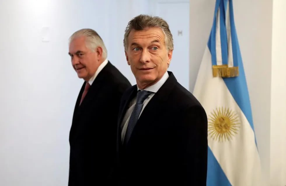 Mauricio Macri recibe en Olivos a Rex Tillerson, secretario de Estado norteamericano.