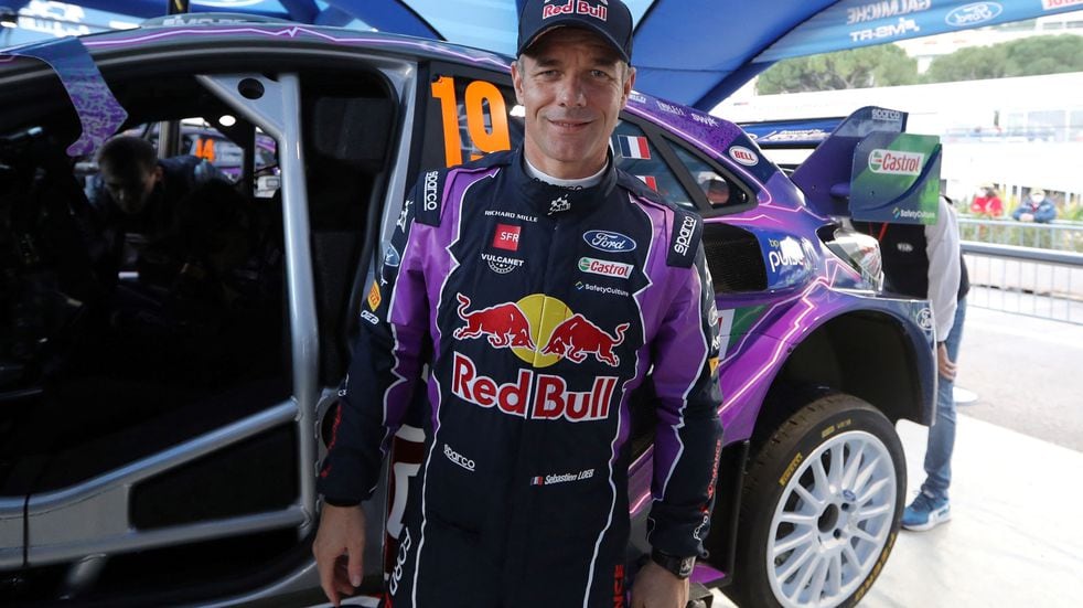 Loeb, nuevo puntero en el Rally de Montecarlo, prueba que ya ganó siete veces.