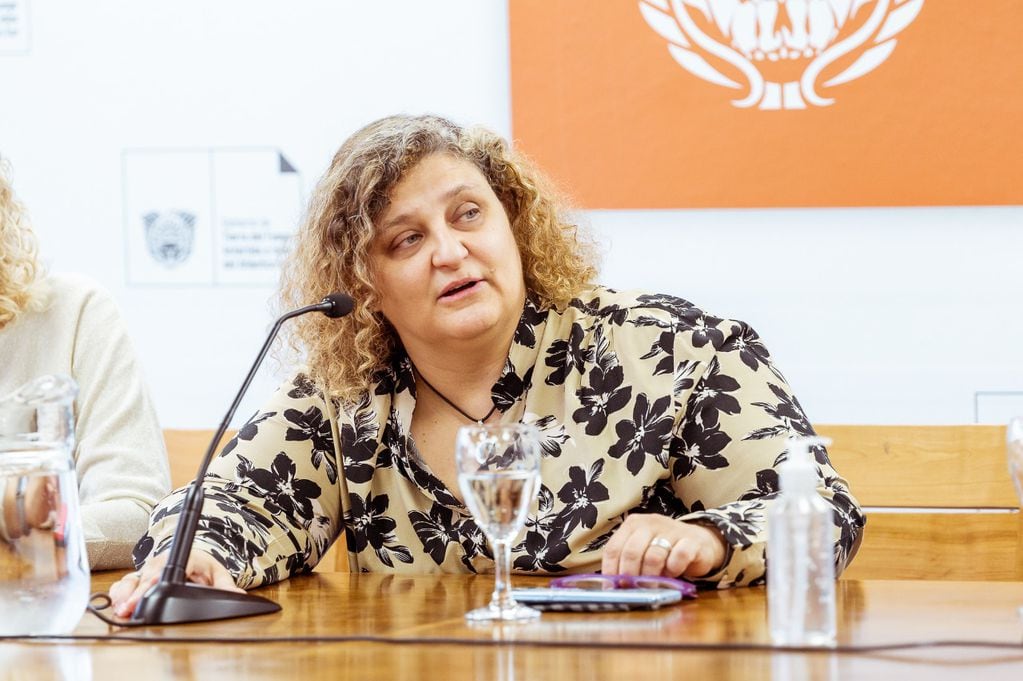 Ministra de Producción y Ambiente, Sonia Castiglione.