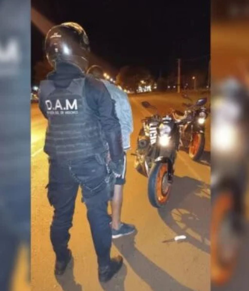 Posadas: armado intentó robar a un motociclista.