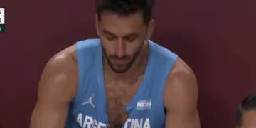 El enojo de Facundo Campazzo