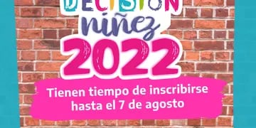 Abierta la inscripción  para la edición 2022 del Programa “Decisión Niñez”