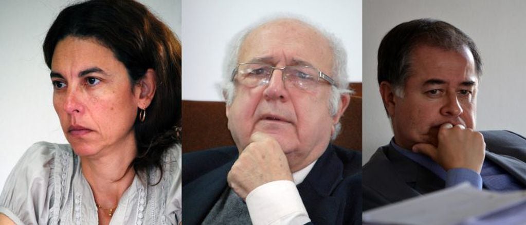 Los jueces Sadir, Llermanos y Kamada, del Tribunal en lo Criminal N° de Jujuy.