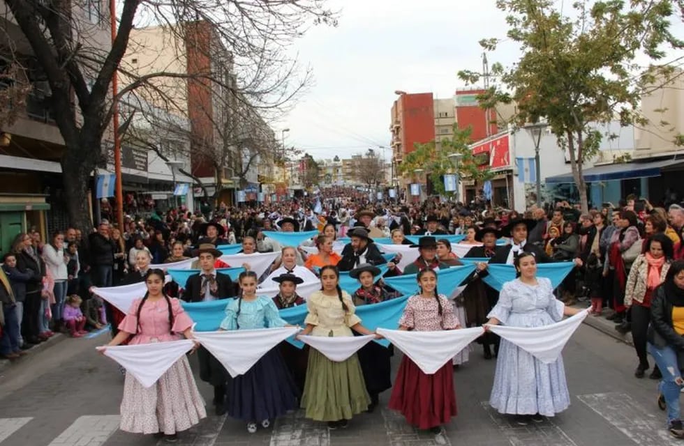 Festejos del 25 de Mayo en Carlos Paz