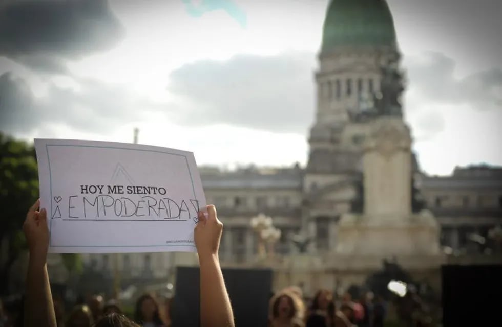 Marchas en Argentina por el Día de la Mujer (Federico López Claro)