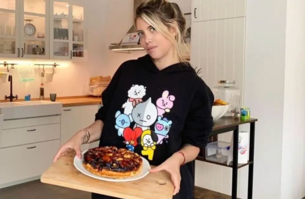 Wanda solo ha demostrado sus habilidades para cocinarle a sus hijos. (Instagram)