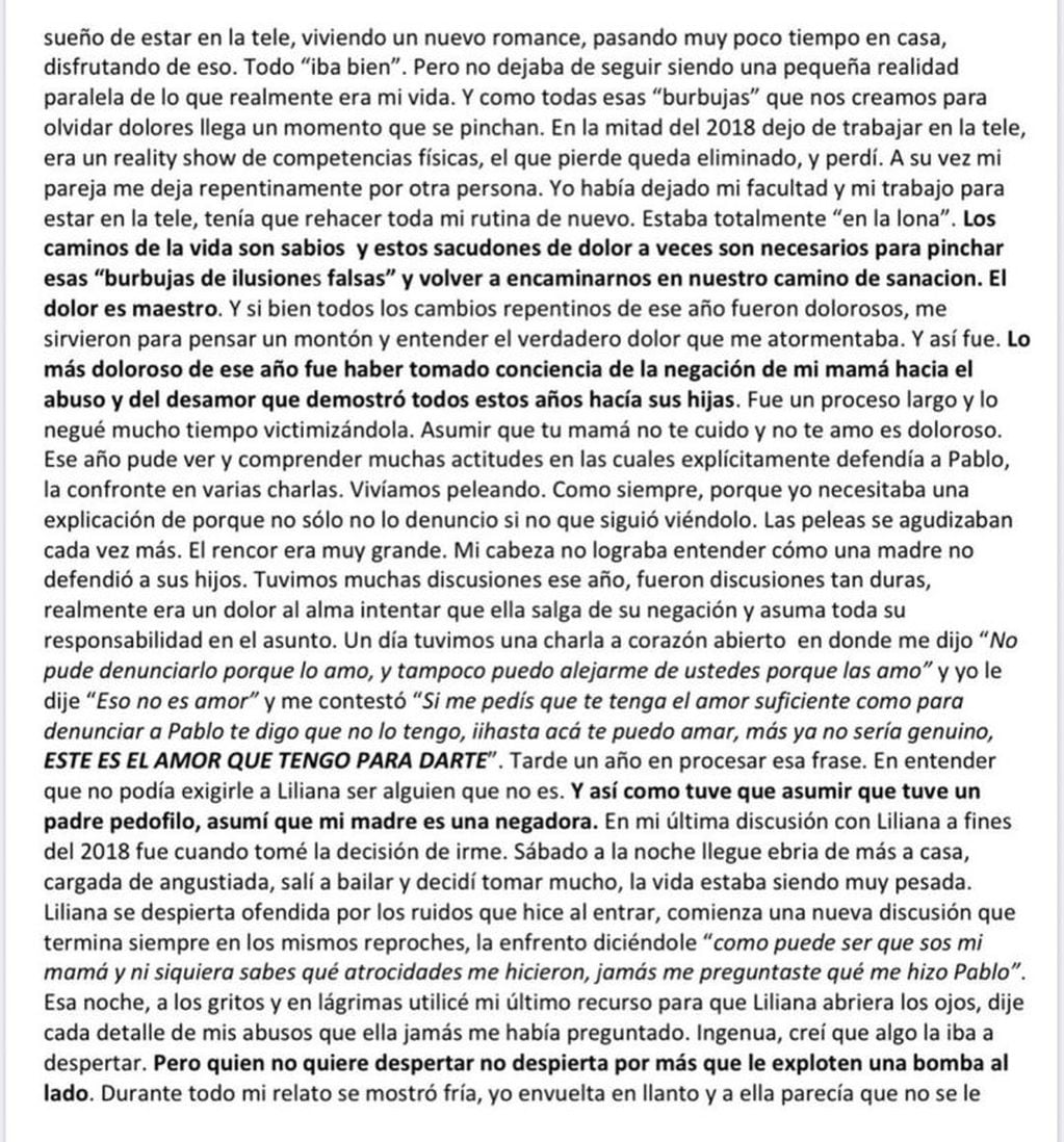 La carta de Valeria Benitez Coll (@valcollok)