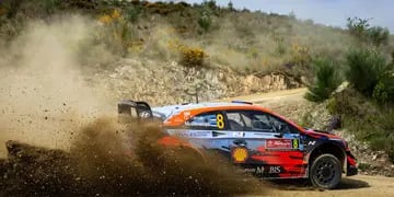 Tanak busca el triunfo en Portugal.