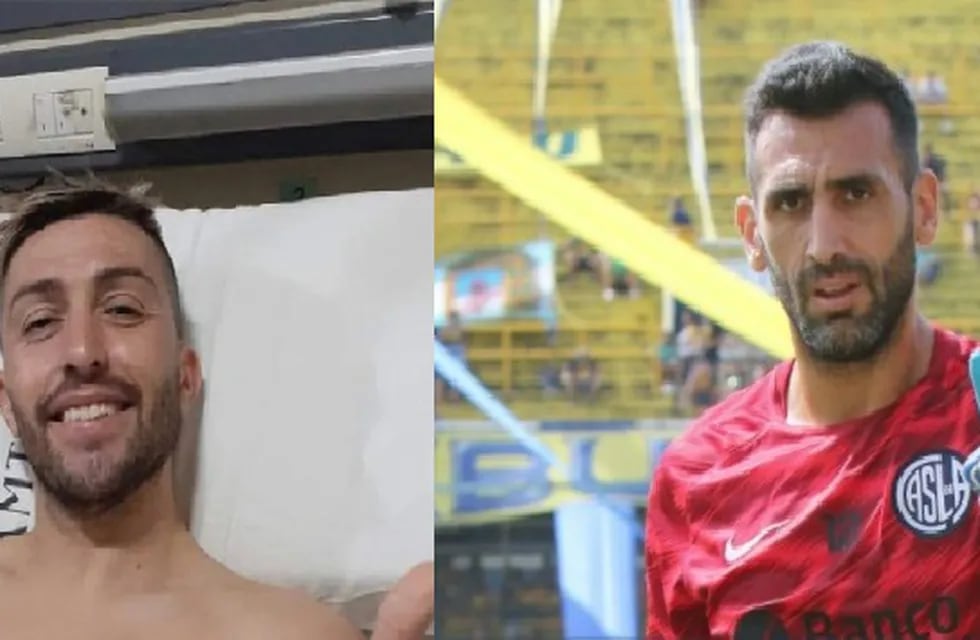 El jugador Alan González sufrió una grave lesión en su rodilla derecha y el arquero de San Lorenzo Sebastián Torrico, le brindó todo para que sea intervenido.