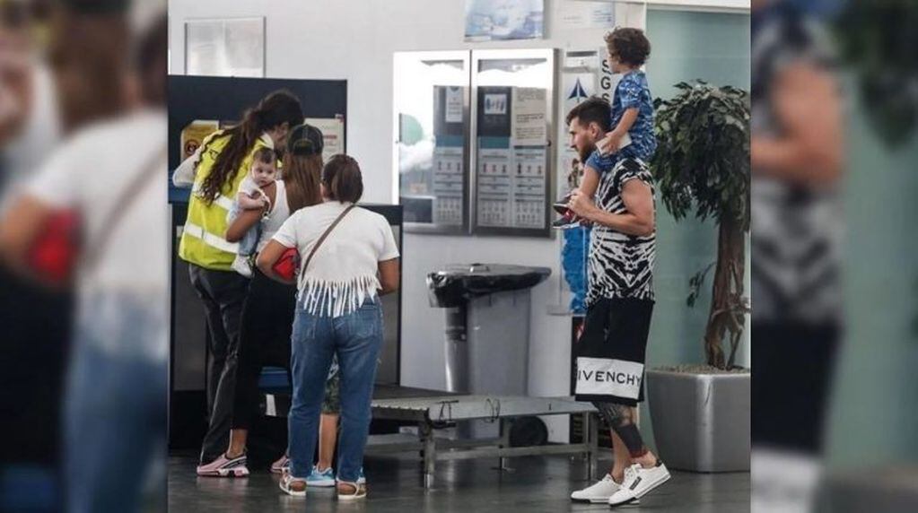 Lionel Messi, Antonela Roccuzzo y familia se fueron de vacaciones a Ibiza.
