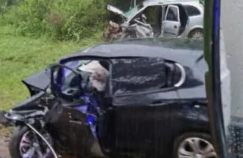 Eldorado: violento accidente vial sobre la Ruta 12.